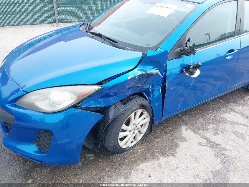 2012 Mazda Mazda 3 VIN: 0JM1BLW82C1699665 Lot: 41934933