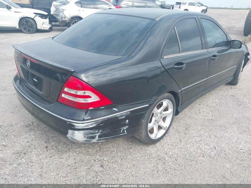 2007 Mercedes-Benz C 230 Sport VIN: WDBRF52H17F905780 Lot: 41934997