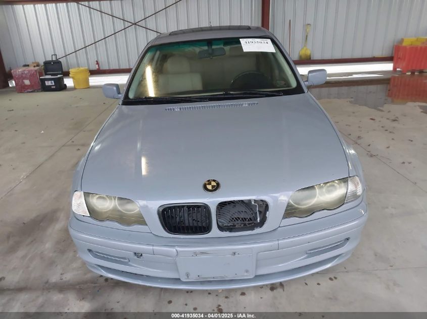 2000 BMW 323I VIN: WBAAM3340YFP81035 Lot: 41935034