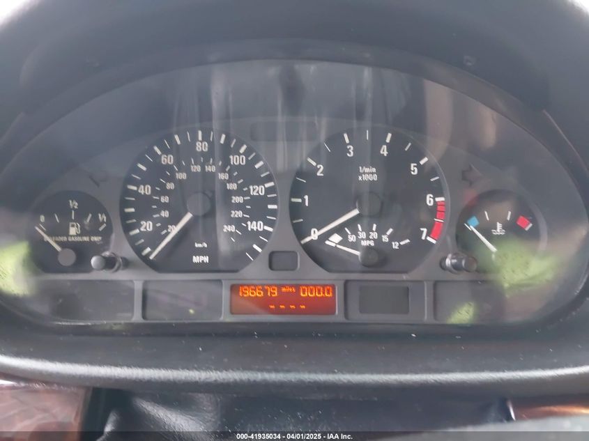 2000 BMW 323I VIN: WBAAM3340YFP81035 Lot: 41935034