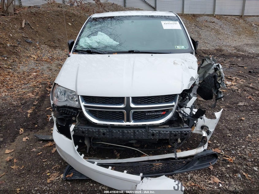 2016 DODGE GRAND CARAVAN SE - 2C4RDGBG5GR140334