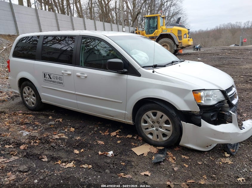 2016 DODGE GRAND CARAVAN SE - 2C4RDGBG5GR140334