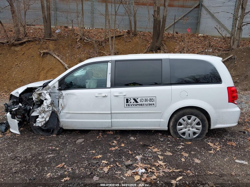 2016 DODGE GRAND CARAVAN SE - 2C4RDGBG5GR140334
