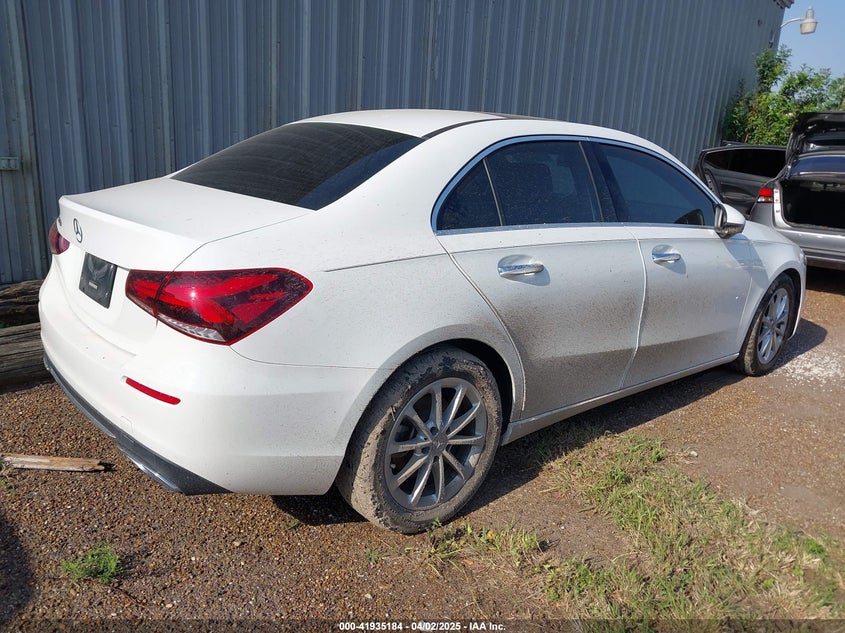 2021 MERCEDES-BENZ A VIN: W1K3G4EB4MJ318669