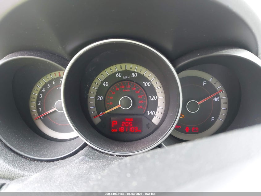 2012 KIA FORTE VIN: KNAFU4A23C5499211