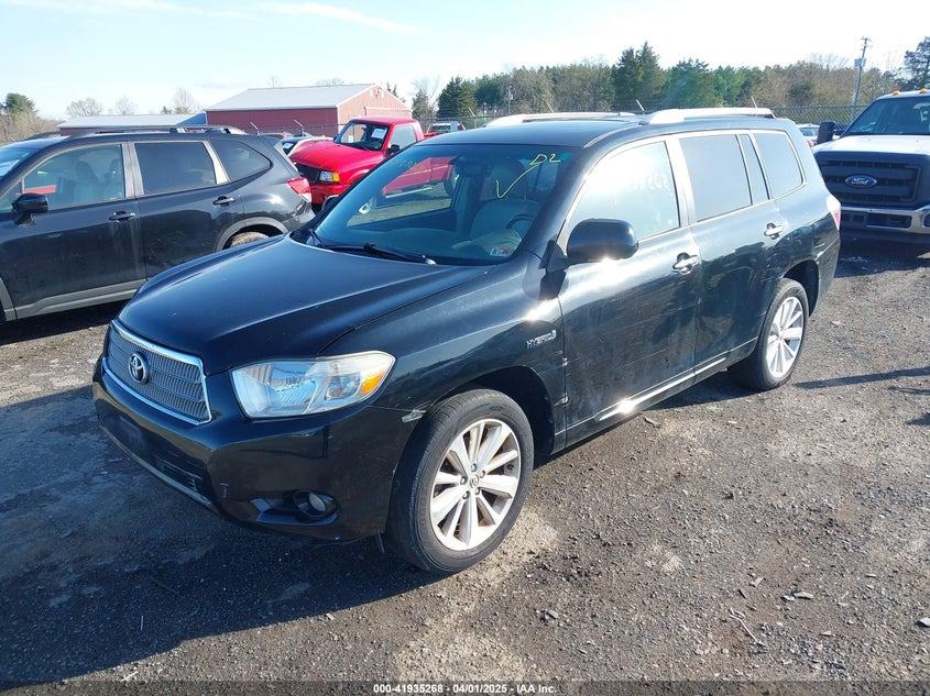 2009 TOYOTA HIGHLANDER HYBRID VIN: JTEEW44A692025996