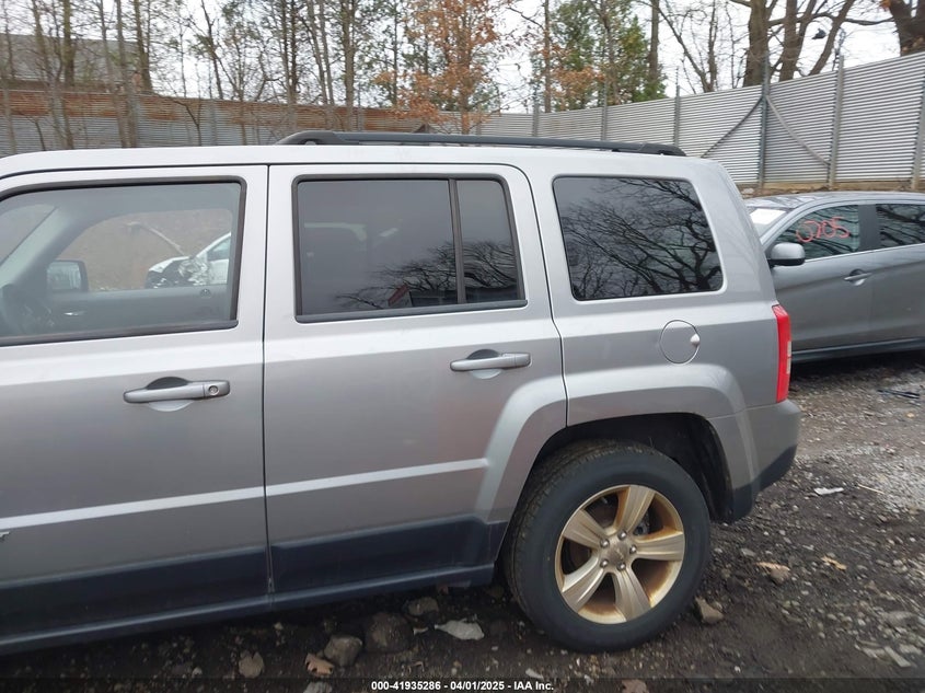2014 JEEP PATRIOT VIN: 1C4NJRBB4ED886605