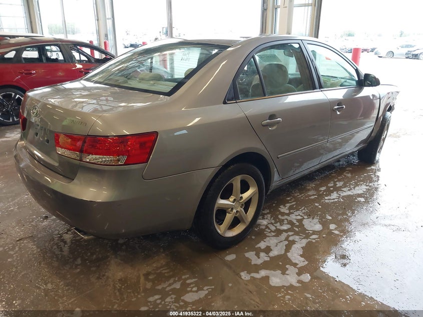 5NPEU46F27H215535 2007 HYUNDAI SONATA photo no. 4