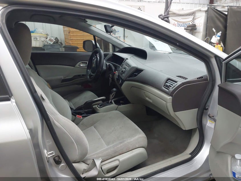 2012 HONDA CIVIC VIN: 19XFB2F59CE342898