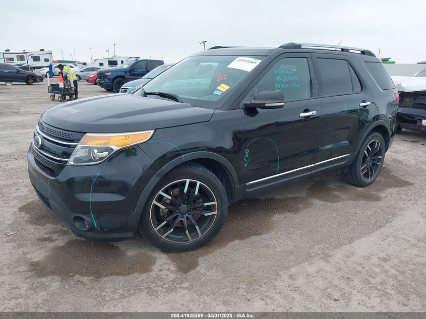 2014 FORD EXPLORER VIN: 1FM5K7F85EGC56991