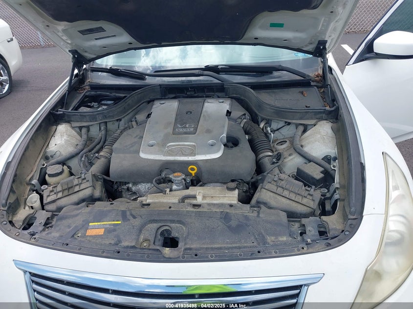 2010 INFINITI G37X VIN: JN1CV6AR0AM459492