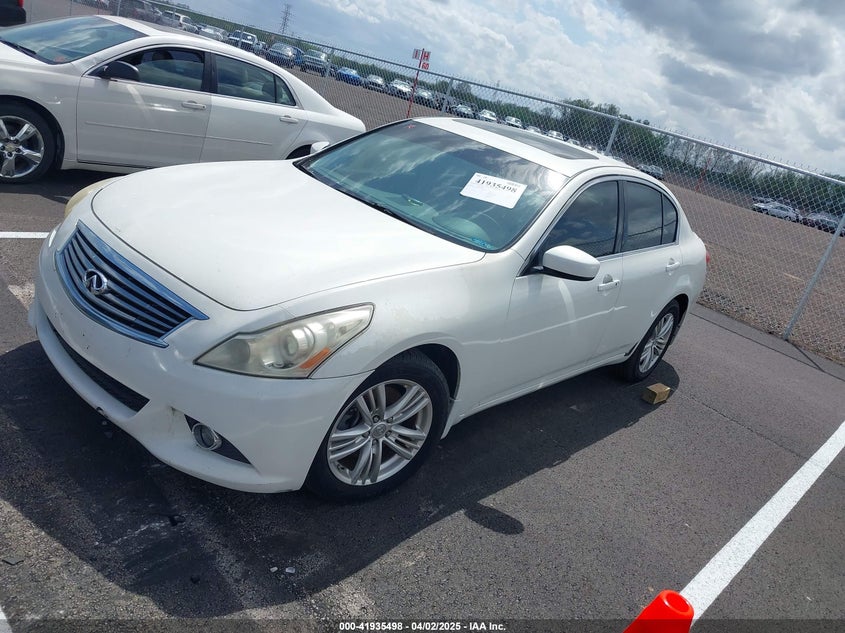 2010 INFINITI G37X VIN: JN1CV6AR0AM459492
