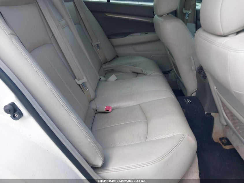 2010 INFINITI G37X VIN: JN1CV6AR0AM459492