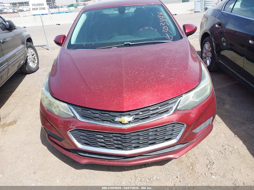 2016 CHEVROLET CRUZE VIN: 1G1BE5SM7G7303844