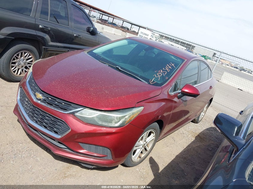 2016 CHEVROLET CRUZE VIN: 1G1BE5SM7G7303844
