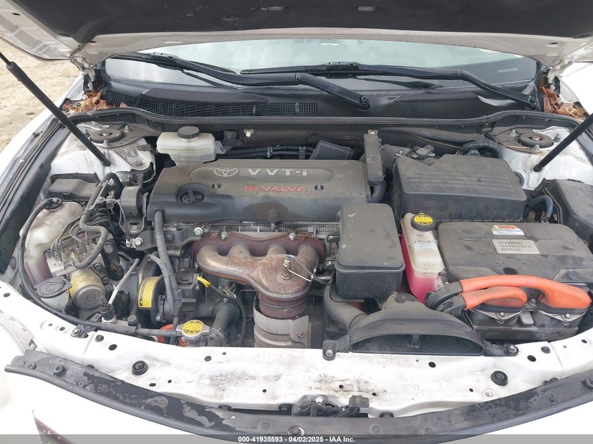 2011 TOYOTA CAMRY HYBRID VIN: 4T1BB3EK3BU143112