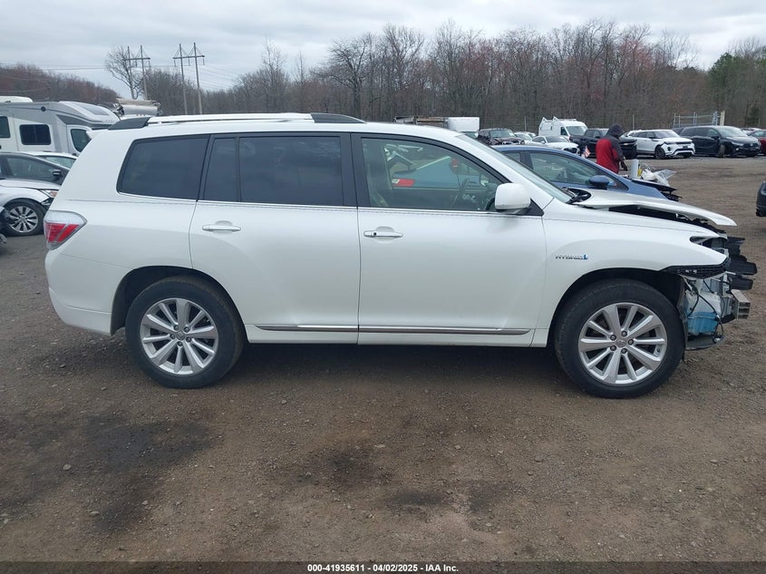 2012 TOYOTA HIGHLANDER HYBRID VIN: JTEDC3EH2C2007996