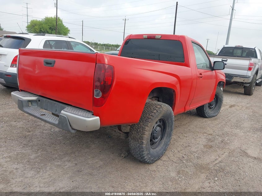 2009 CHEVROLET COLORADO VIN: 1GCCS149598118307