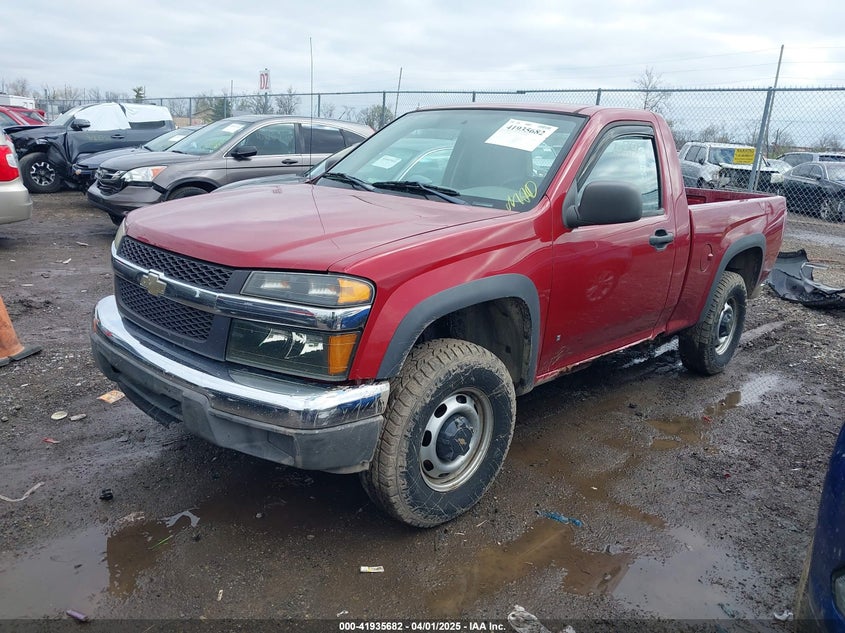 2006 CHEVROLET COLORADO VIN: 1GCDT148368238935