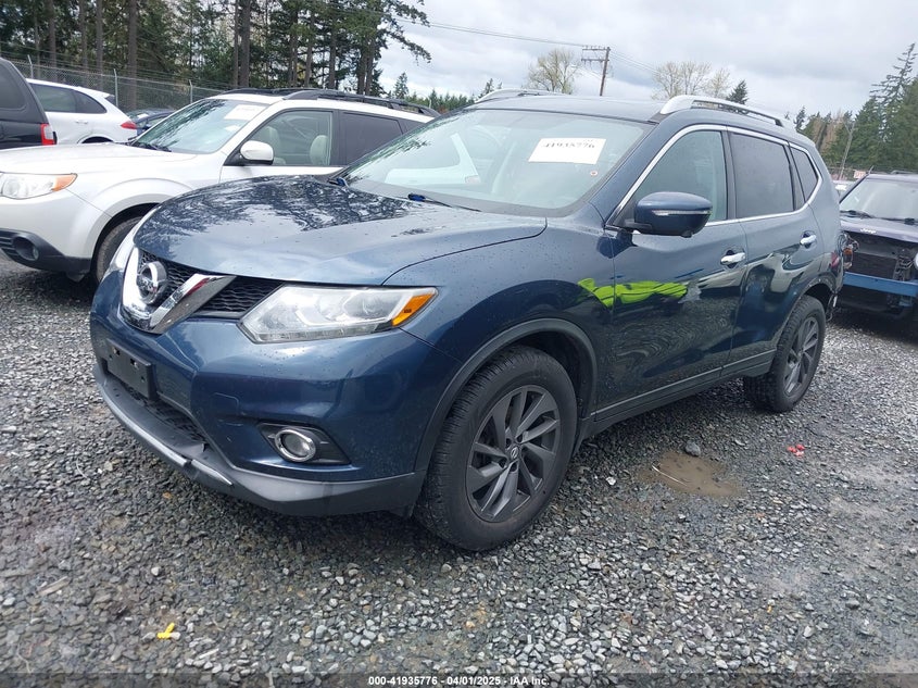 2016 NISSAN ROGUE SL - 5N1AT2MV7GC802546