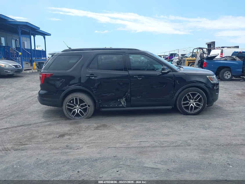 2019 FORD EXPLORER VIN: 1FM5K8GT9KGA10143