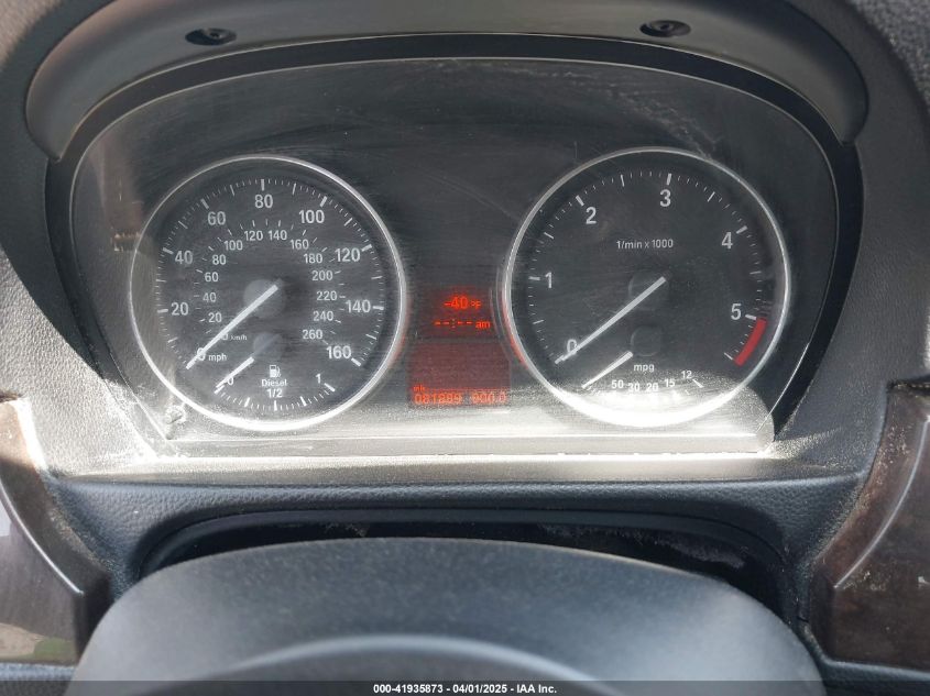 2011 BMW 335D VIN: WBAPN7C51BA780357 Lot: 41935873