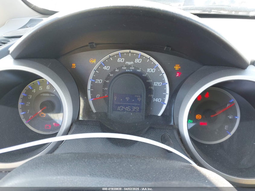 2012 HONDA FIT VIN: JHMGE8H35CC025295