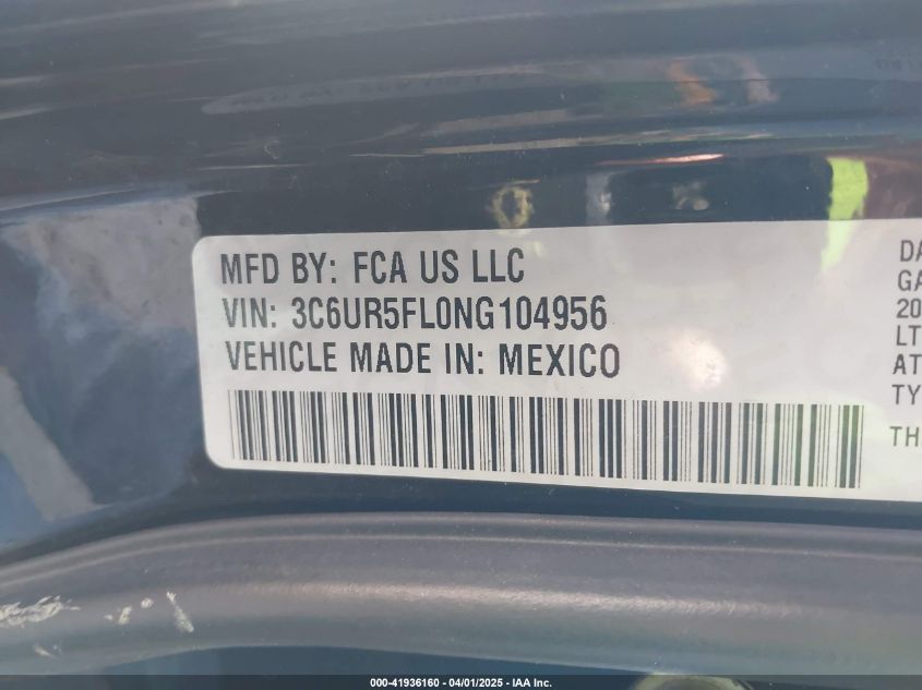 2022 Ram 2500 - 3C6UR5FL0NG104956