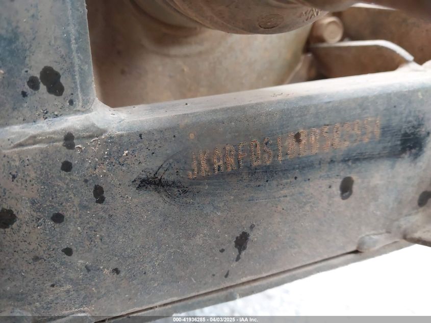 2011 Kawasaki Krf-750 S VIN: JKARFDS18BB502954 Lot: 41936285