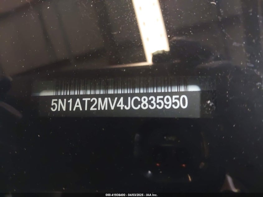 2018 NISSAN ROGUE SL - 5N1AT2MV4JC835950