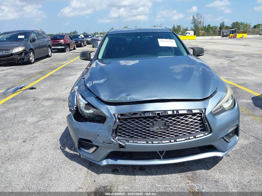 2018 INFINITI Q50 3.0T LUXE - JN1EV7AP5JM590494