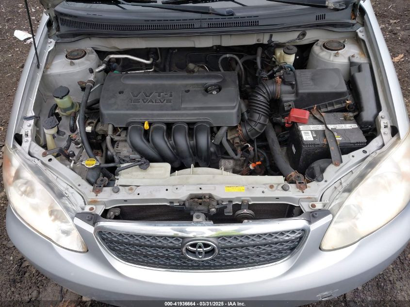 2006 Toyota Corolla Le VIN: 1NXBR32E76Z725326 Lot: 41936664