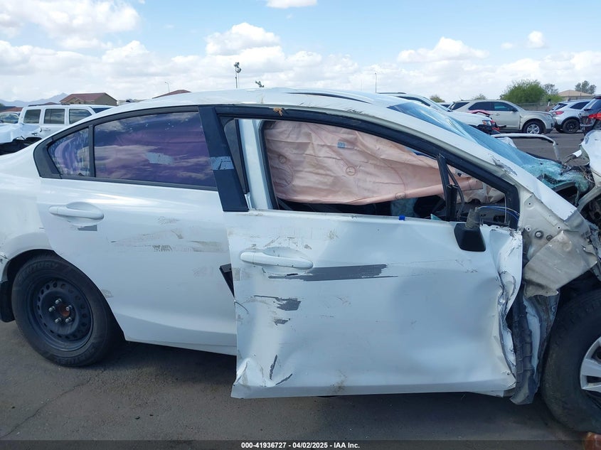 2012 Honda Civic Lx VIN: 2HGFB2F50CH576806 Lot: 41936727