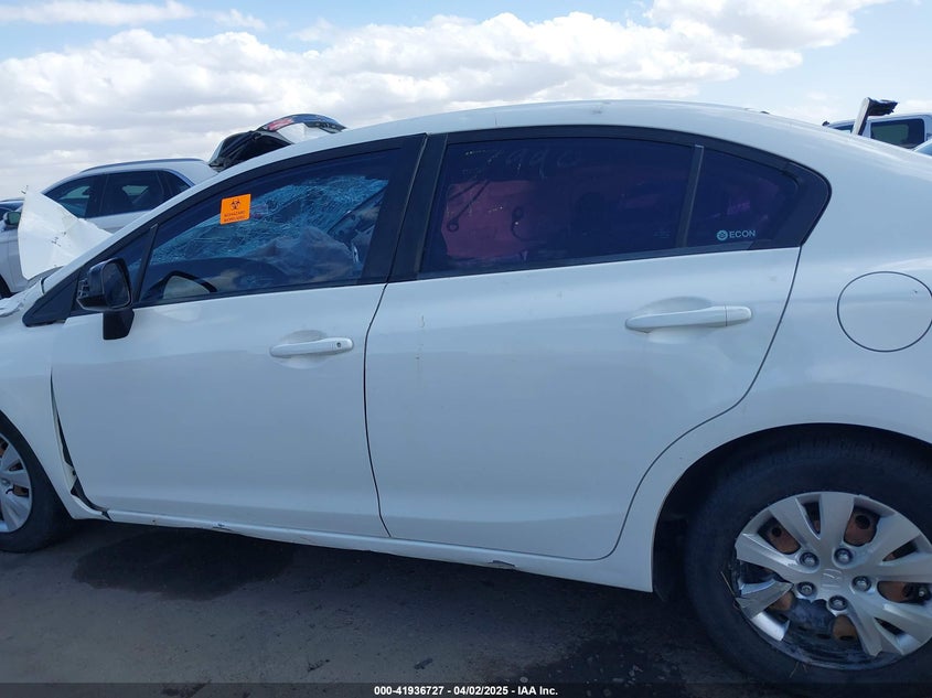 2012 Honda Civic Lx VIN: 2HGFB2F50CH576806 Lot: 41936727