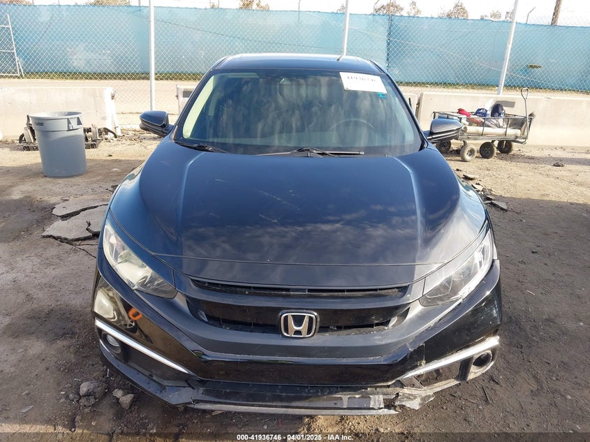 2019 HONDA CIVIC VIN: 19XFC1F35KE203436