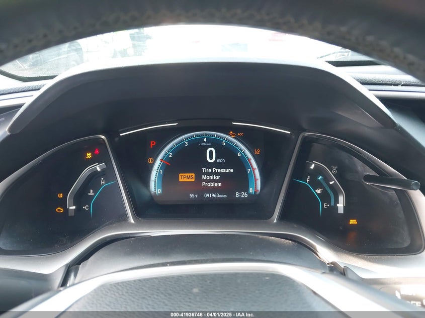 2019 HONDA CIVIC VIN: 19XFC1F35KE203436