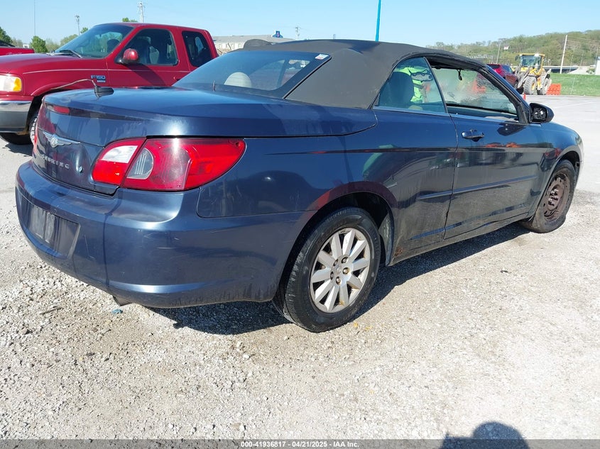 2008 CHRYSLER SEBRING VIN: 1C3LC45K38N224310