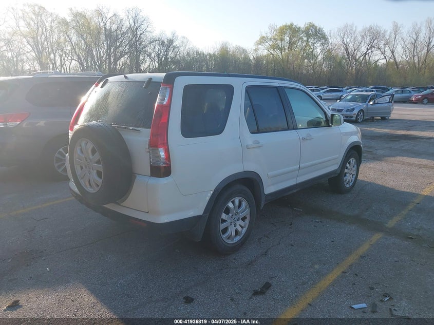 2006 HONDA CR-V VIN: JHLRD78996C045150