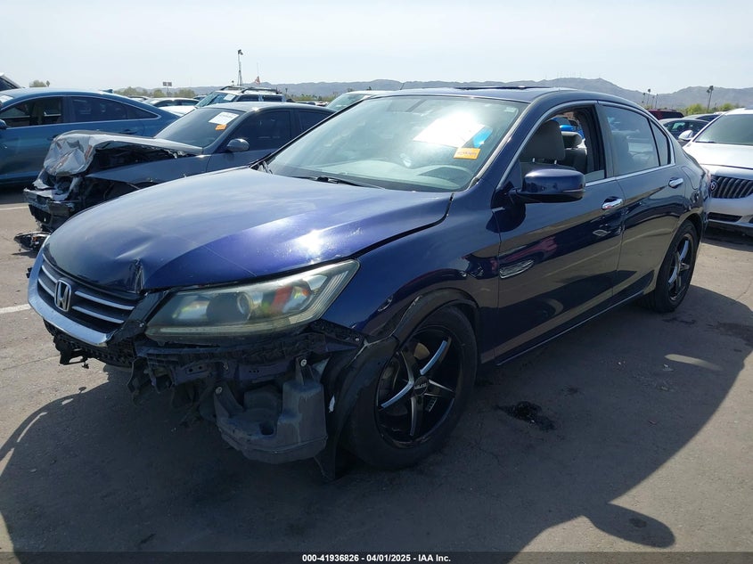 2014 HONDA ACCORD VIN: 1HGCR2F77EA026889