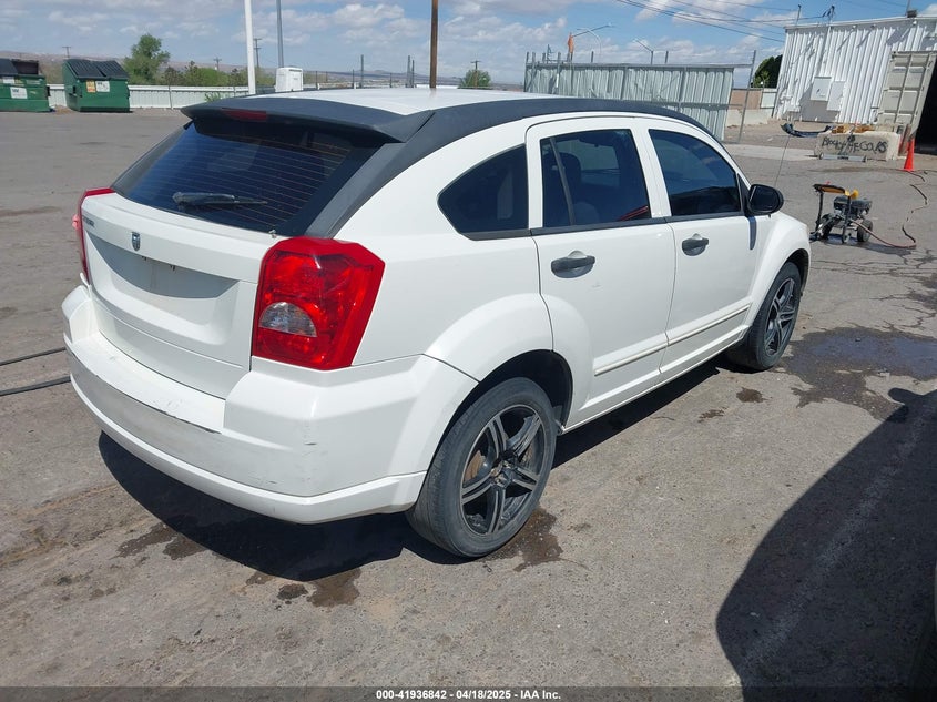 2007 DODGE CALIBER VIN: 1B3HB28B47D174754