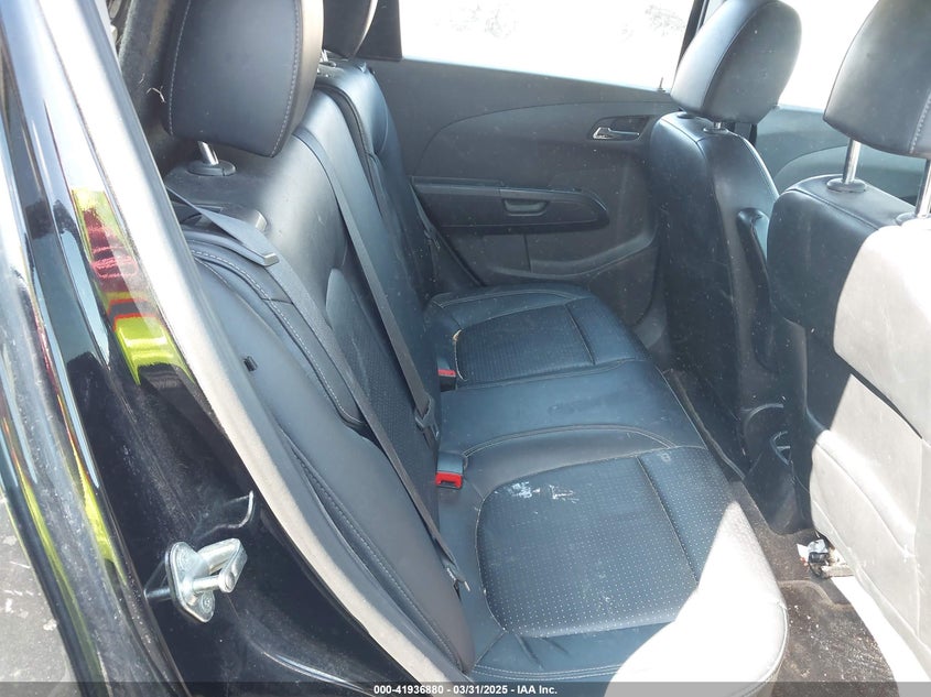 2012 CHEVROLET SONIC VIN: 1G1JE6SBXC4150548