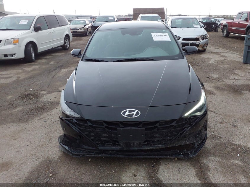 2021 HYUNDAI ELANTRA VIN: KMHLS4AG0MU121289
