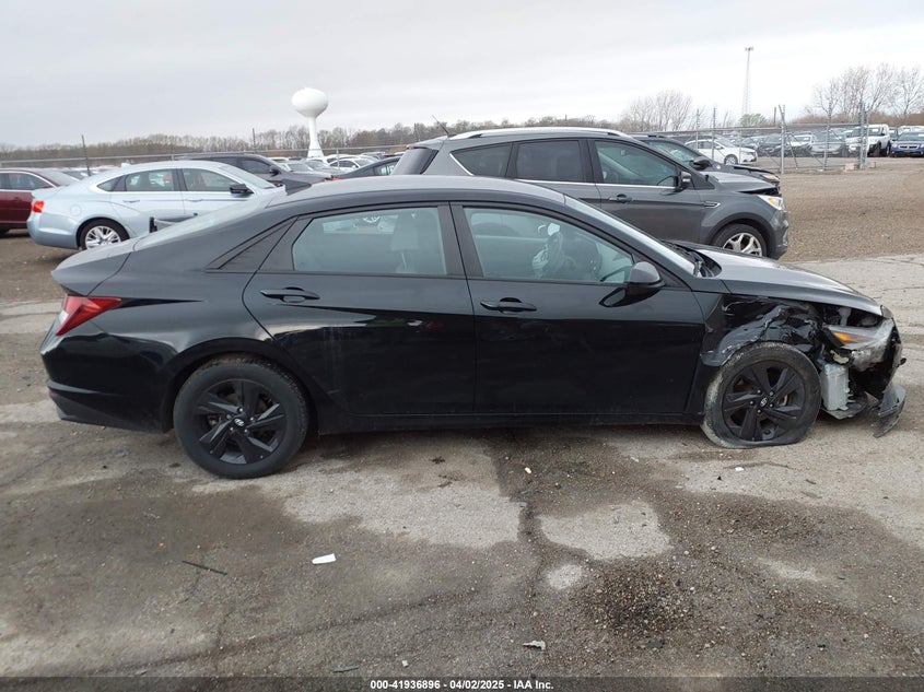 2021 HYUNDAI ELANTRA VIN: KMHLS4AG0MU121289