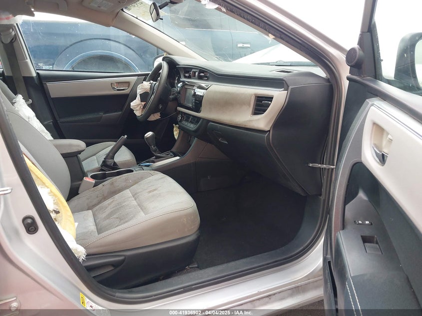 2016 TOYOTA COROLLA VIN: 5YFBURHE0GP377428