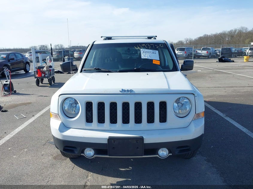 2016 JEEP PATRIOT VIN: 1C4NJRFB3GD580427