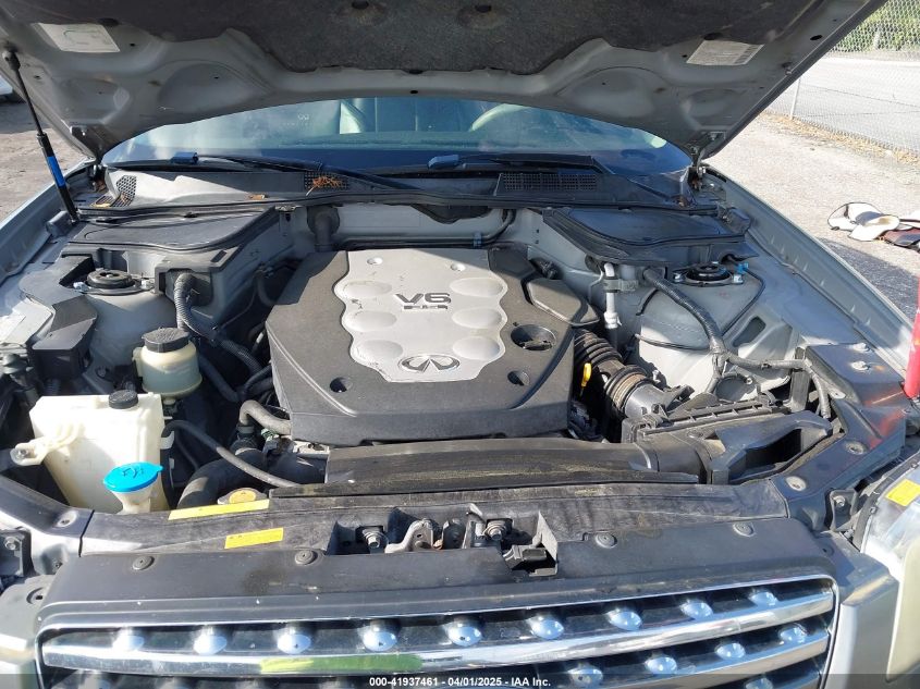 2005 Infiniti Fx35 VIN: JNRAS08W25X220360 Lot: 41937461