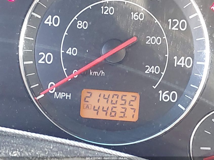 2005 Infiniti Fx35 VIN: JNRAS08W25X220360 Lot: 41937461