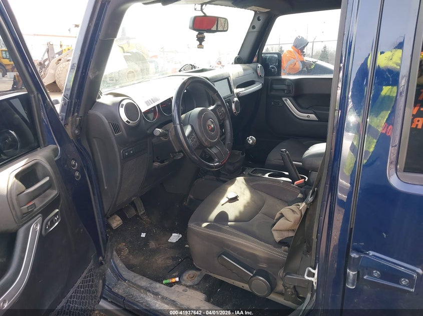 2013 JEEP WRANGLER UNLIMITED VIN: 1C4BJWFGXDL502435