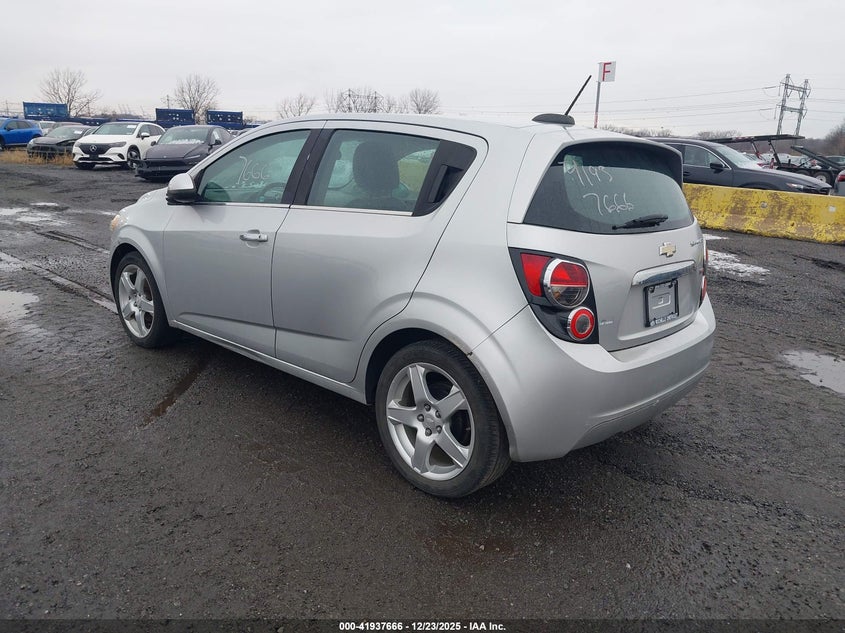 Vin: 1g1je6sb7f4116121, lot: 42429047, chevrolet sonic ltz auto 20153