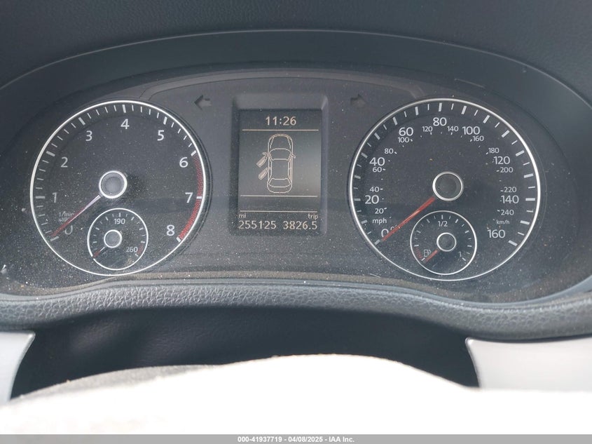 2013 VOLKSWAGEN PASSAT VIN: 1VWBP7A36DC084901
